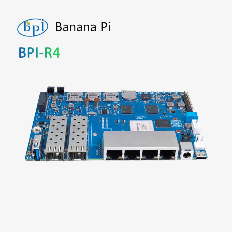 Banana Pi BPI-R4 Yüksek Perfor - Bananapi Bpi R4 Wifi 7 incelemesi ve fiyatı